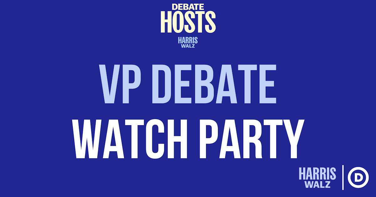 Casa Anthony VP Debate Watch Party (Spooky Version) · The Democrati...